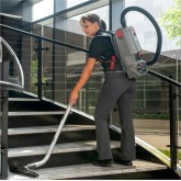 Sanitaire TRANSPORT Cordless Battery Backpack Vacuum SC580A w/ Wand and Tools